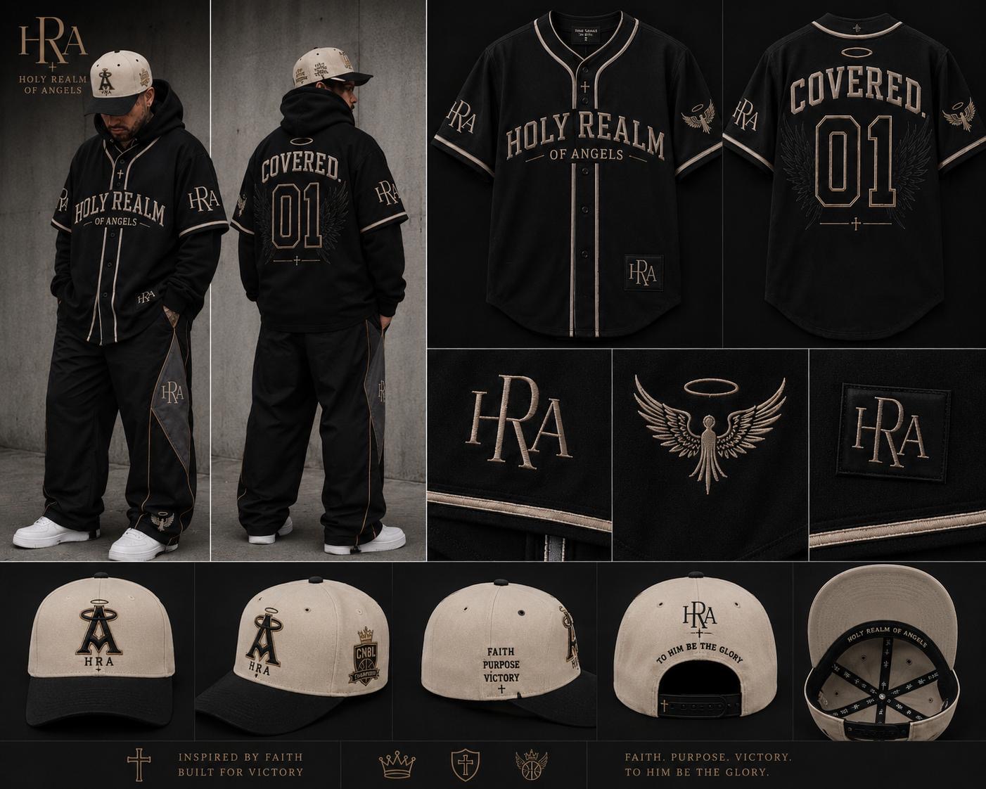 Covered baseball jersey concept development