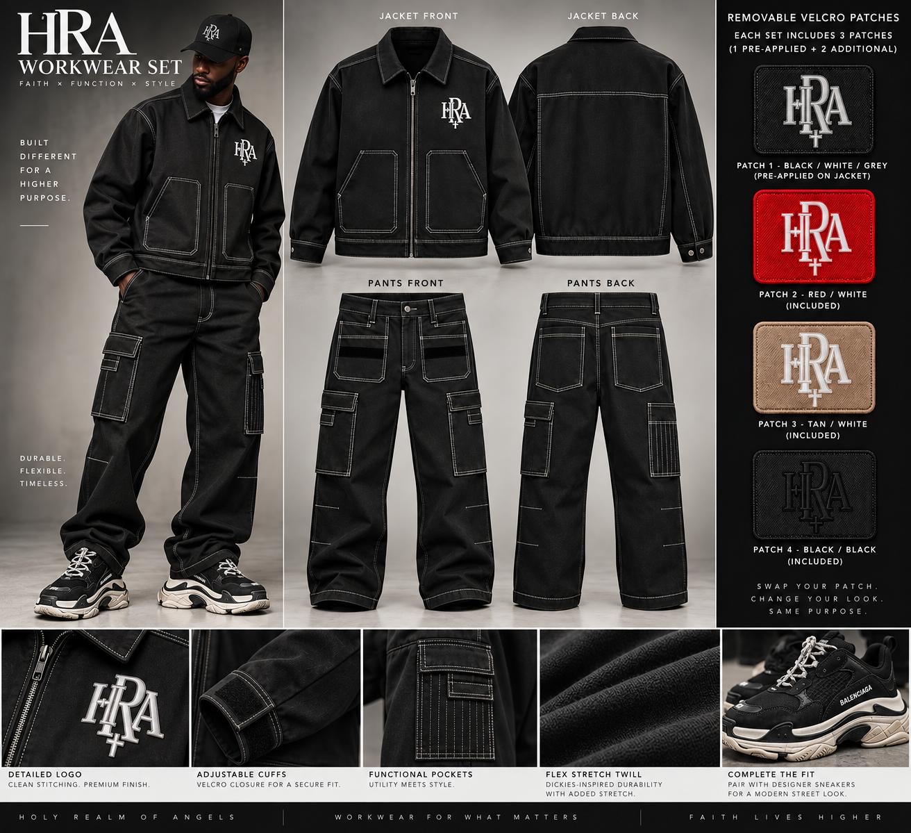 HRA workwear collection development